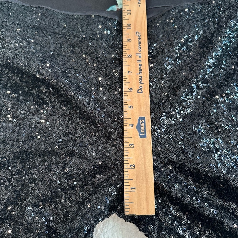 La Cite Black Sequin Pants - Picture 12 of 16
